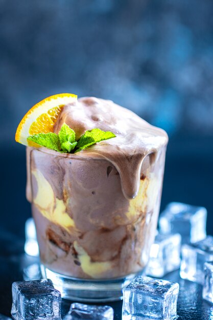 Naranja Soda Creamsicle Helado Flotador