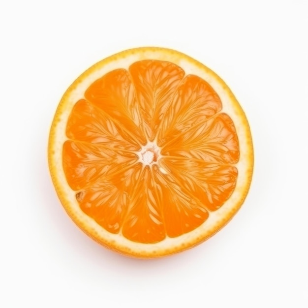 Naranjas aisladas Ilustración AI Generativo
