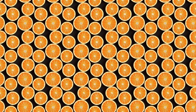 naranjas, mosaico, seamless