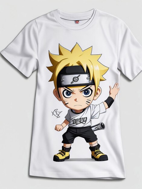 Naruto desenho animado com capuz impressão 3D para meninos e