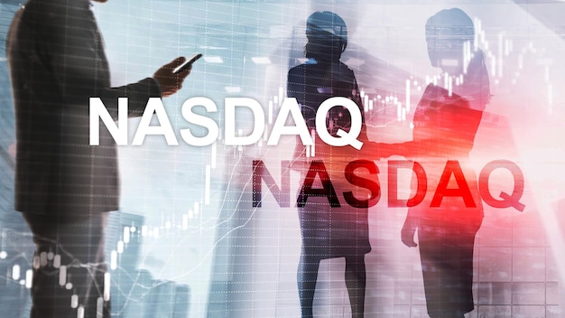 Nasdaq Stock Market Finance Concept Marktkrise