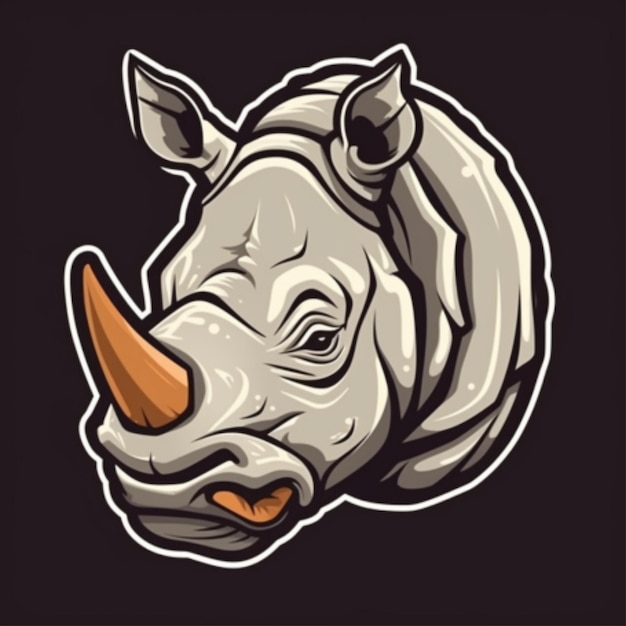 Nashorn-Cartoon-Logo 1