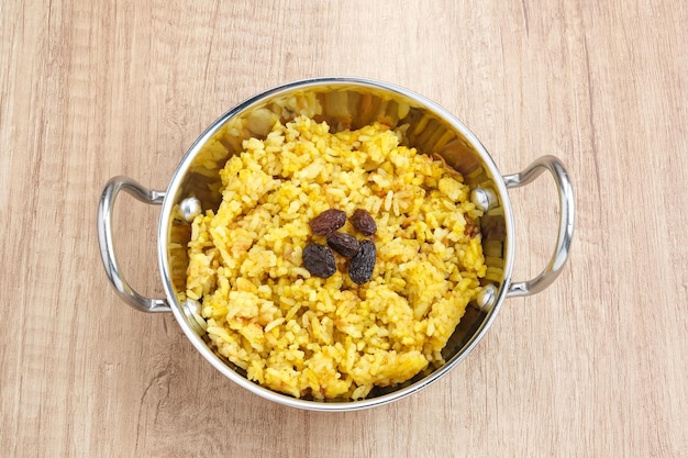 Nasi Kebuli, arroz árabe com ervas e especiarias