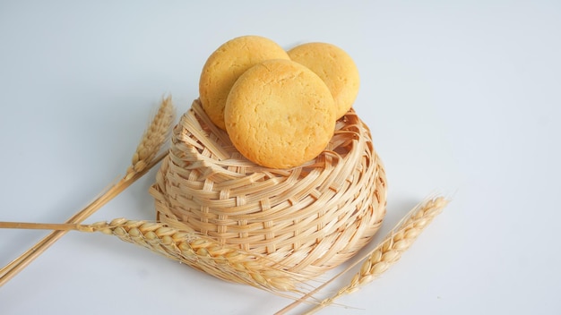 Nastar é biscoitos de torta de abacaxi biscoitos indonésios muito populares para servir para celebrar Hari Raya