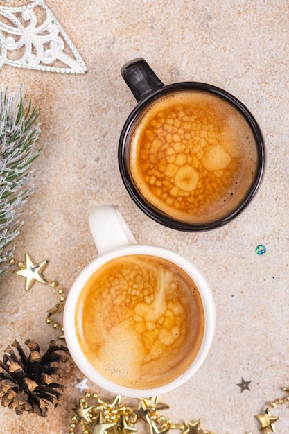 Natal café doce bebida quente fundo ano novo feriado sobremesa refeição na mesa presentes comida