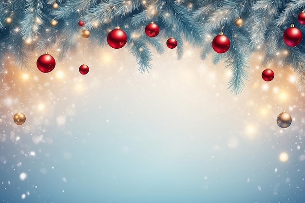 Natal e Ano Novo resumo feriados de inverno conceito de fundo