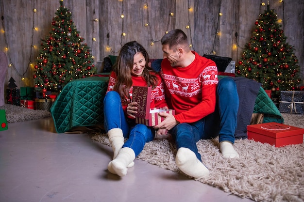 Natal em família. Sessão de fotos com a família de natal