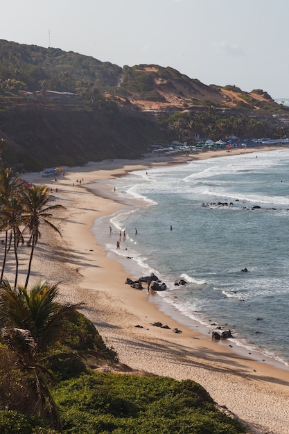 Natal, Rio Grande do Norte, Brasil - 12 de marzo de 2021: Praia da Pipa en Rio Grande do Norte