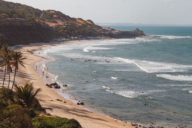 Natal, Rio Grande do Norte, Brasil - 12 de marzo de 2021: Praia da Pipa en Rio Grande do Norte