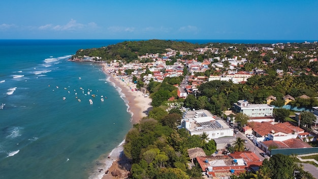 Natal, Rio Grande do Norte, Brasilien - 12. März 2021: Praia da Pipa in Rio Grande do Norte