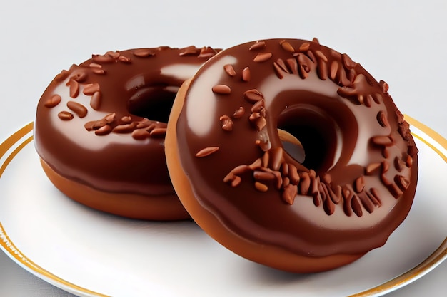 National Donut Day Hausgemachtes Backen Generative Ai