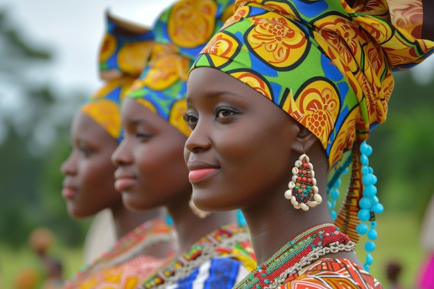 Nationale afrikanische Kleidung