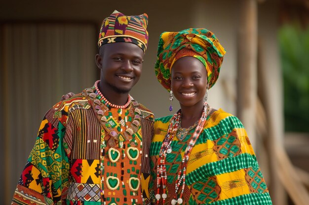 Nationale afrikanische Kleidung