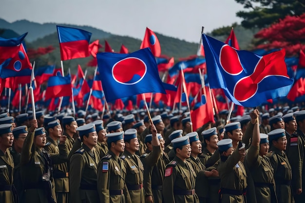 Foto nationaler befreiungstag von korea