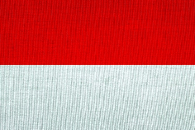 Nationalflagge Baumwolle von Indonesien