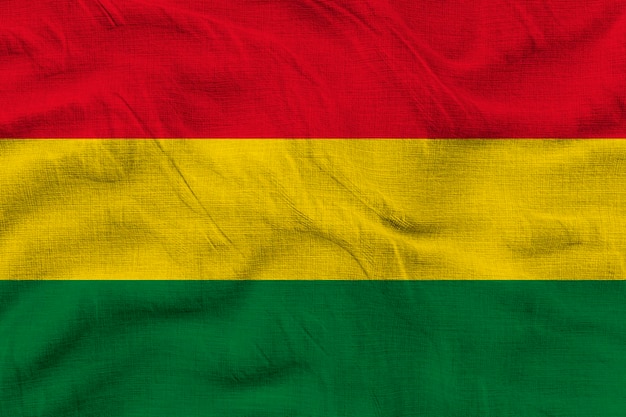 Nationalflagge Boliviens Hintergrund mit Flagge Boliviens