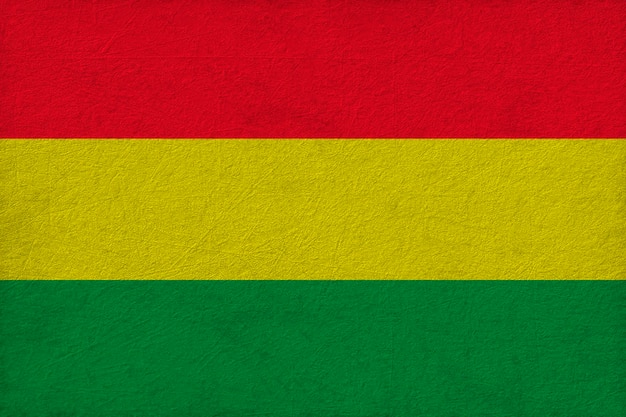 Nationalflagge Boliviens Hintergrund mit Flagge Boliviens