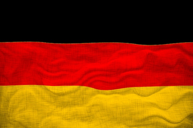 Nationalflagge von Deutschland Hintergrund für Redakteure und Designer Nationalfeiertag