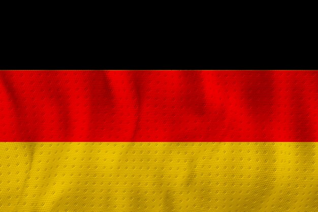 Nationalflagge von Deutschland Hintergrund mit Flagge von Deutschland