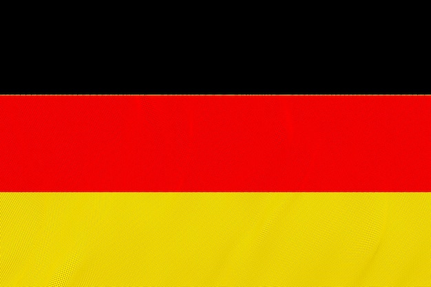 Nationalflagge von Deutschland Hintergrund mit Flagge von Deutschland