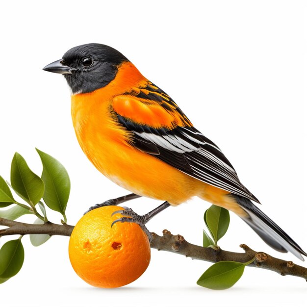 Foto nationalvogel des orange free state mit weißem rücken