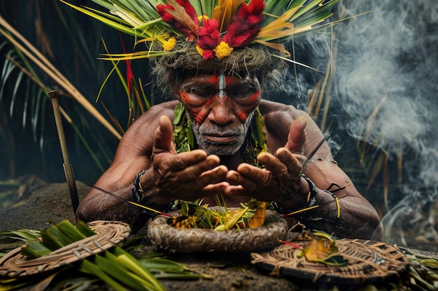 Nativos aborígenes retrato hipnotizante de culturas indígenas tradições patrimônio capturado em imagens evocativas celebrando a riqueza de rituais antigos estilos de vida diversos comunidades tribais
