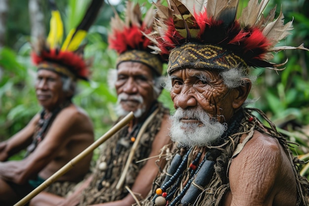 Nativos aborígenes retrato hipnotizante de culturas indígenas tradições patrimônio capturado em imagens evocativas celebrando a riqueza de rituais antigos estilos de vida diversos comunidades tribais