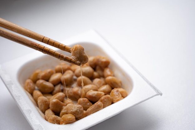 Natto traditionelles japanisches Essen