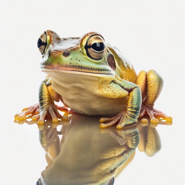 Natürlich geschnittener Frosch