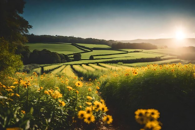 natürliche Ansicht fotorealistisch