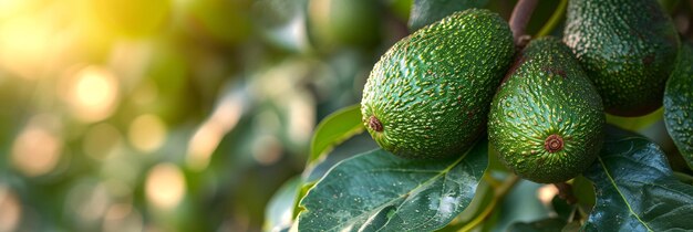 natürliche frische Avocado für Produktfotos