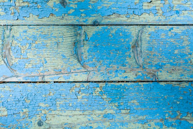 Natürliche Hintergrundtextur Foto von altem Naturholz in blauer Farbe Textur der abblätternden alten Farbe