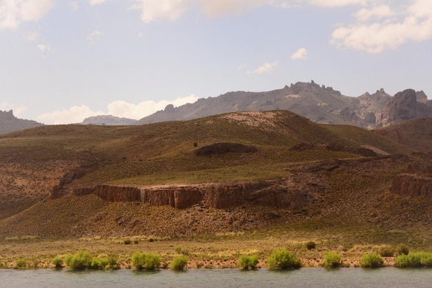 Natürliche Landschaft an der Route 237 in der Nähe von Bariloche Patagonien Landschaft
