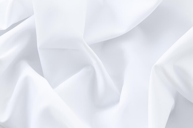Natürliche Stoff-Leinen-Textur für Design-Sackstoff, strukturierte weiße Leinwand für Hintergrundbild mit geringer Schärfentiefe, Hintergrund aus satiniertem Stoff