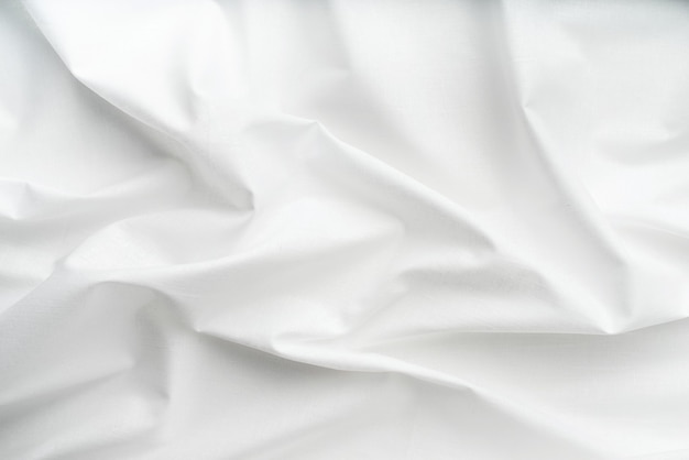 Natürliche weiße Stoffleinenstruktur für Design. Weiße Leinwand für Hintergrund oder Modell.