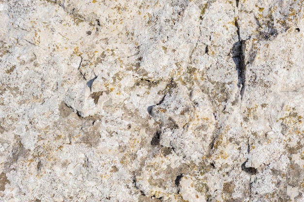 Natürlicher Felsen mit Flechtenbeschaffenheit