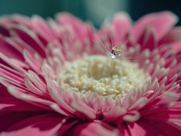 Natürlicher Hintergrund der rosa Blumennahaufnahme