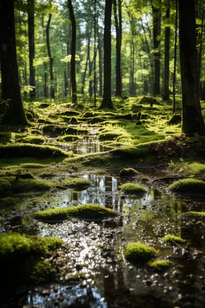 Natürliches Muster von Mutter Natur