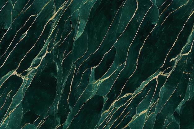 Natürliches smaragdgrüngoldenes Marmorstrukturmuster Hochwertige Marmortapeten können als Hintergrund für die Anzeige oder Montage Ihrer Draufsichtprodukte oder Marmorfliesen verwendet werden