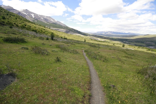 Natur auf w Trek Patagonien