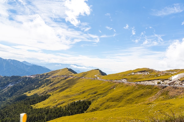 Natur, Berge und Wälder in Hehuanshan Taiwan