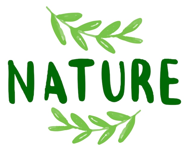 Natur-png-Aufkleber mit durchsichtigem Hintergrund