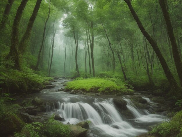 Natur schöne Nahaufnahme Bild ai generiert