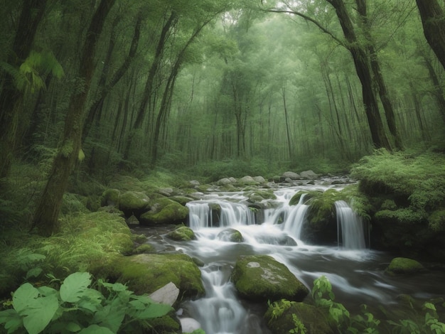 Natur schöne Nahaufnahme Bild ai generiert