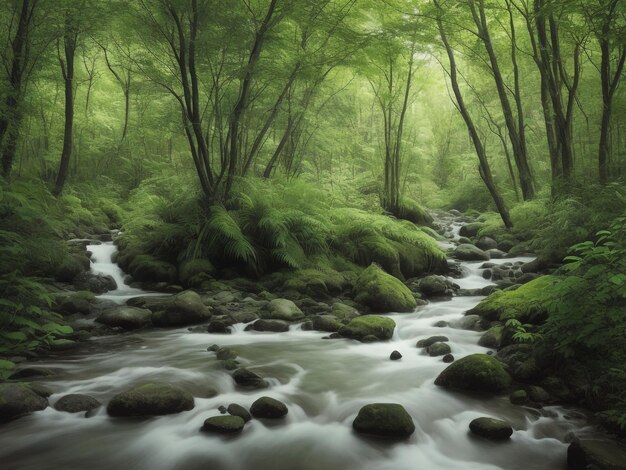 Natur schöne Nahaufnahme Bild ai generiert