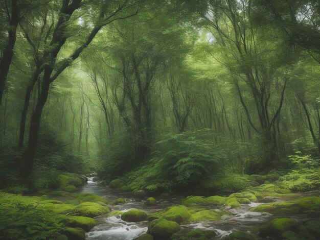 Natur schöne Nahaufnahme Bild ai generiert