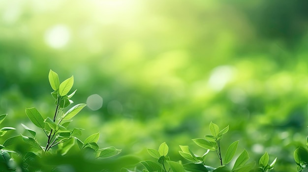Natur von grünen Blättern Grünen Tapeten