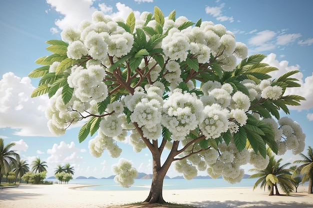 Natur weiße Schönheit Baum tropisch
