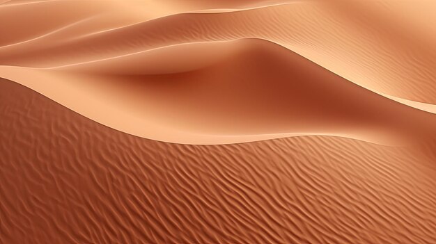 Foto natural bela textura de duna do deserto vista de fundo do topo hd