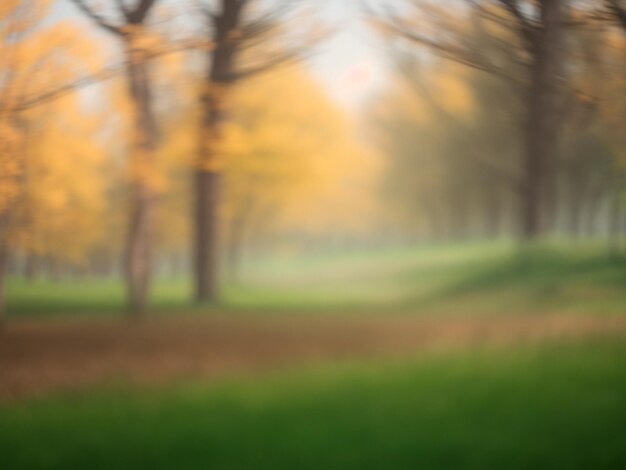 Foto la naturaleza borrosa